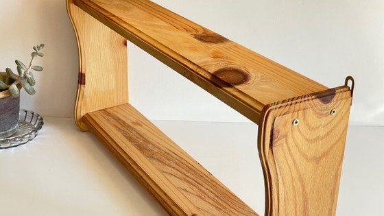 Vintage Raw Wood Shelf – Shelving unit (photo 18 of 20)