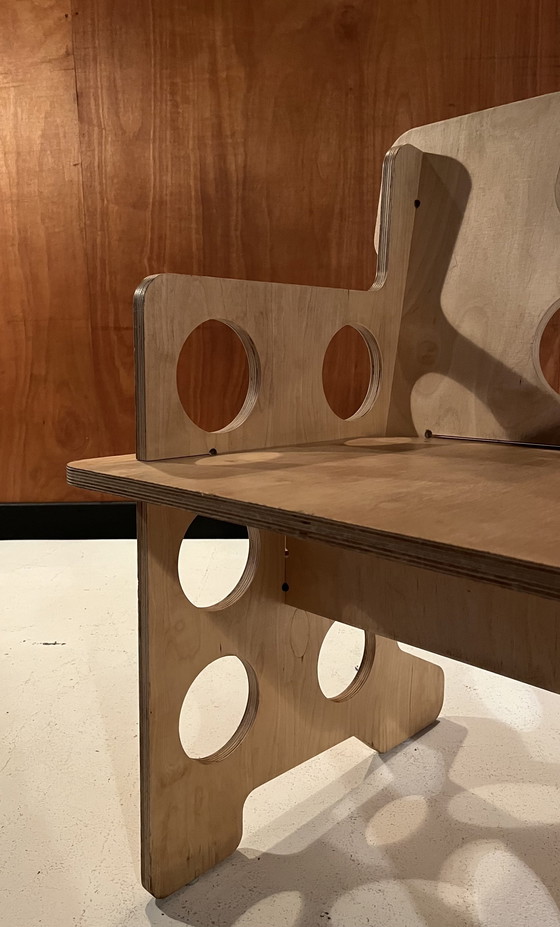 Image 1 of Coppia di sedie CH-1, laboratorio di Lionel Jadot, circa 2020