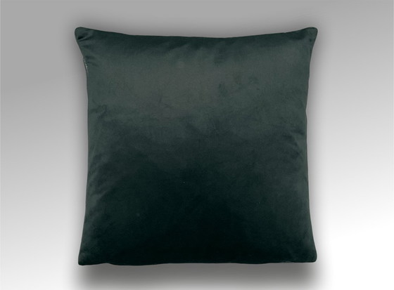 Image 1 of Bvlgari – Set mit 2 neuen Kissen aus schwarzem Bvlgari-Canvas