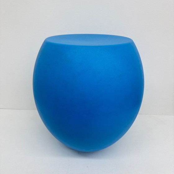 De Vorm - Model Tumbly - Design Annet Neugebauer - Sgabello, Sgabelli, Plastica, Blu, Modern (foto 2 di 13)