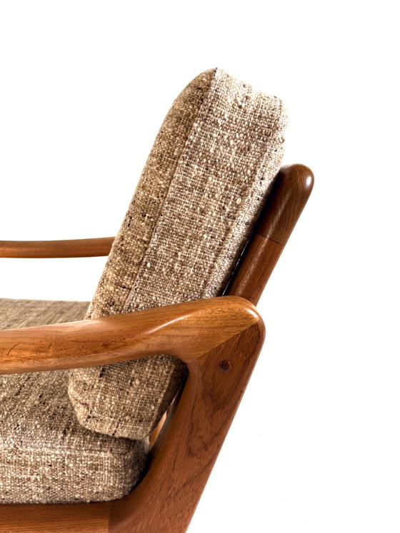 Poltrona vintage danese in teak, Juul Kristensen '70 – Poltrone, Wood, Metal (photo 3 of 9)