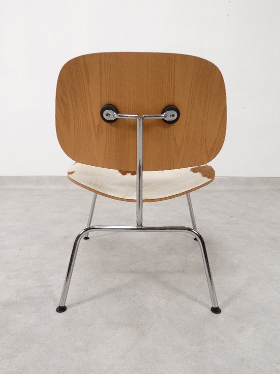 Eames LCM in calfskin by Charles & Ray - Vitra, Armchairs, Leather, Wood, Beige, Vintage (photo 12 of 14)