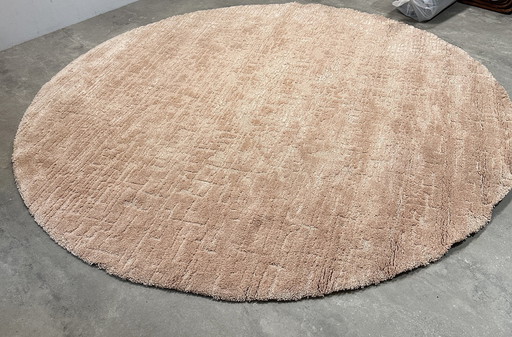 Tapis de laine Brink En Campman Twinset Pink 250 Round