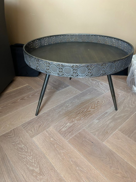 Image 1 of Mica Decorations Beistelltisch „Lagune“ – rund – Bronze