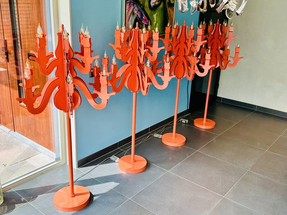 Image 1 of Brand van Egmond Night Watch floor lamp Hermès Orange