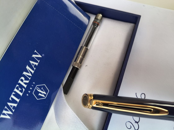 Waterman Expert Vulpen Blauw/Goud – Decoratieve objecten, Metaal (photo 3 of 7)
