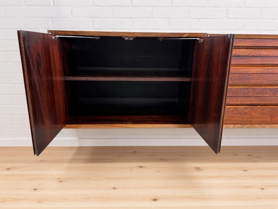 Poul Cadovius Floating Wall Mounted Rosewood Sideboard by CADO, 1960s. (photo 11 of 13)