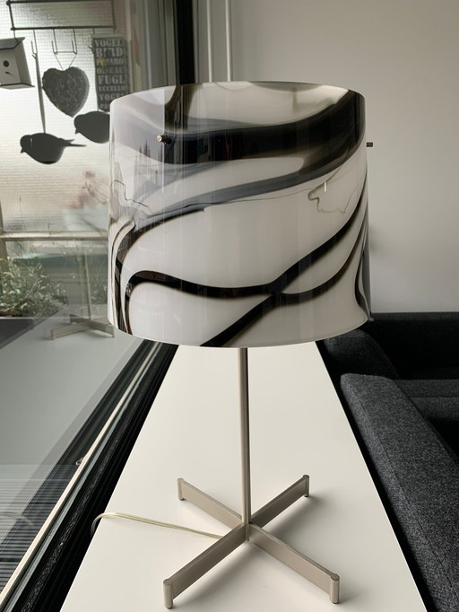 4 lamps made of Murano glass