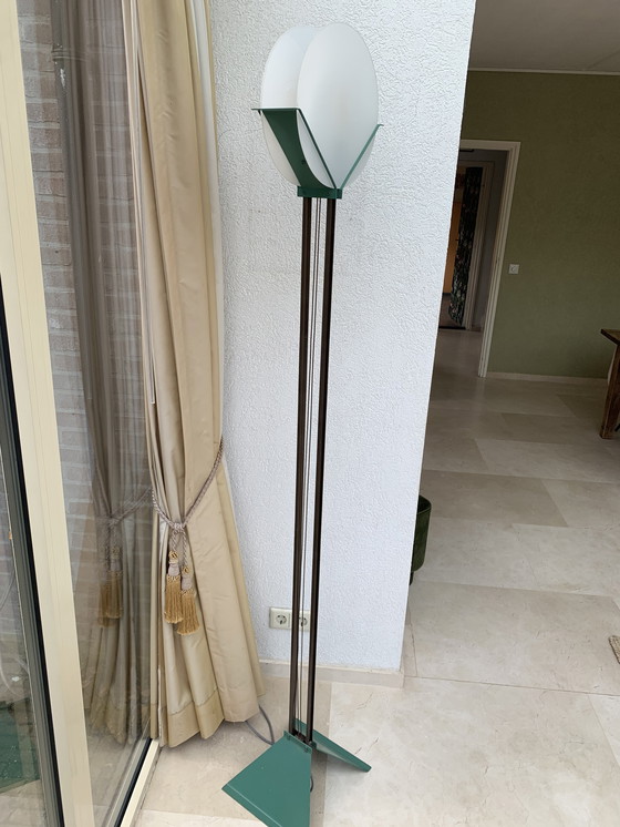 Image 1 of Lampadaire Lotus en édition limitée néerlandaise, par Menno Dieperink, 1982