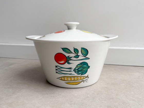 1x Large Vintage Villeroy & Boch Primabella Covered Dish - Vegetable – Crockery, Ceramic (photo 3 of 6)