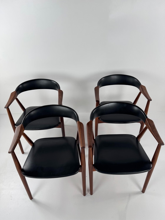 Image 1 of Farstrup Modell 213 Esszimmerstühle von Thomas Harlev – Set aus 4 dänischen modernen Ikonen