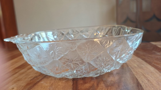 Image 1 of Magnifique bol ananas vintage en verre