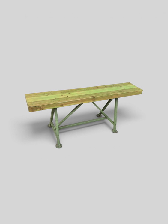 Banco da Lavoro Vintage Industriale – Panche, Metal, Wood (photo 2 of 5)