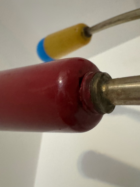 Image 1 of Meerkleurige Sputnik-kroonluchter uit de jaren 60.