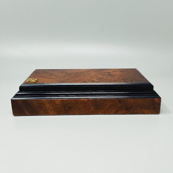 Image 1 of Splendido set da fumo anni '70 in pregiata radice di tuia. Prodotto in Italia.