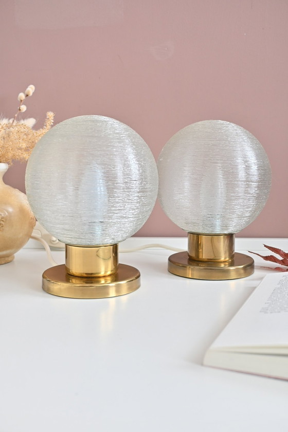 Image 1 of Ensemble de lampes de table vintage Doria Leuchten