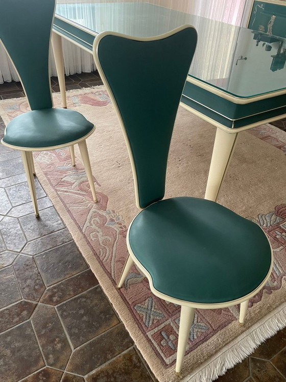 Image 1 of Set da pranzo italiano completo di metà secolo di Umberto Mascagni - anni '50-'60