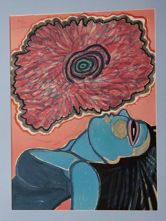 Image 1 of Corneille - Ivresse - 97/200 - 1989 - Signé à la main