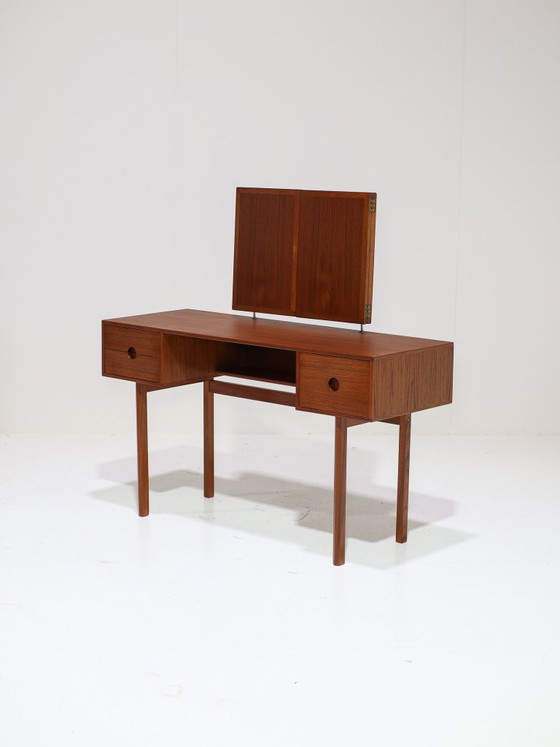 Image 1 of Toilette Kai Kristiansen modello 40 Aksel Kjersgaard in teak anni '60