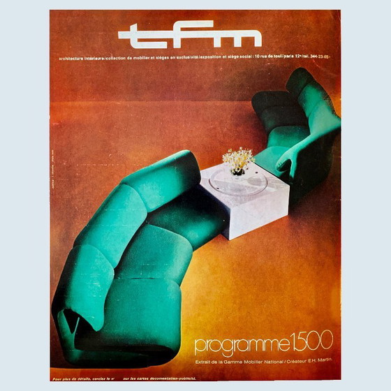 Image 1 of ETIENNE HENRI MARTIN, 2 sillones 1500, TFM, hacia 1964