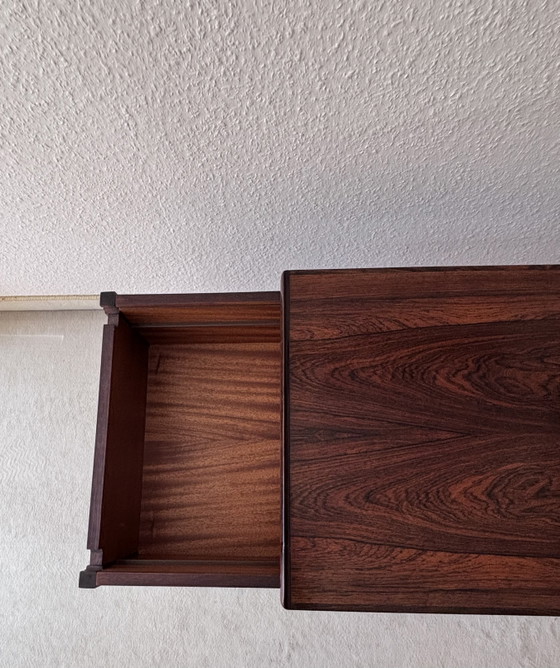Vintage Deense naaidoos van palissanderhout – Arrebo Møbler, Bijzettafels, Wood (photo 5 of 7)