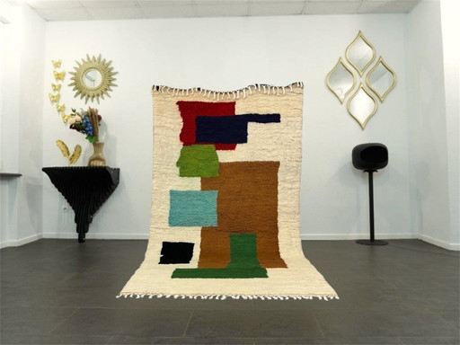 Berberteppich - 269 cm x 155 cm - gefärbte Wolle