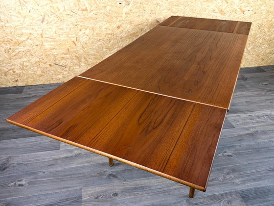 Image 1 of 1960s/70s Teak Dining Table, Danish Modern Design, Denmark