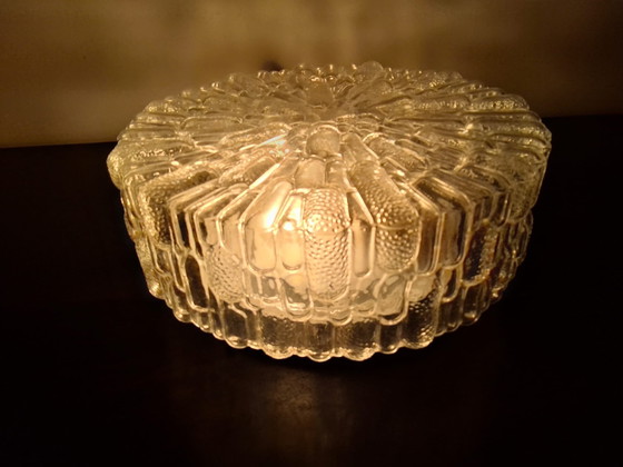 Image 1 of Lámpara de techo masiva jaren 80