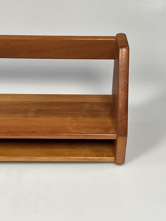 Image 1 of Vintage Wall Shelf, Dyrlund, Solid Teak, Denmark 1970's