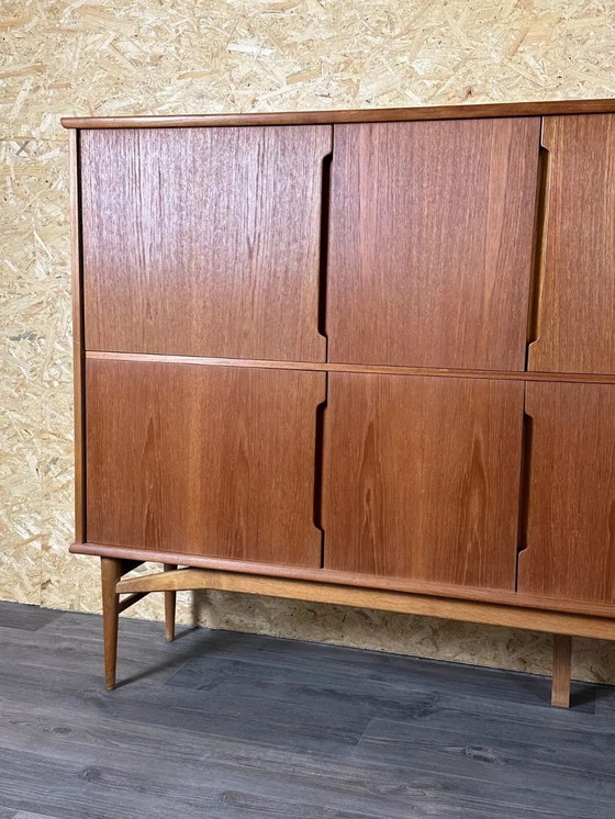 Image 1 of 60's 70's Teak Sideboard Highboard modèle Fredericia Danish Modern Design