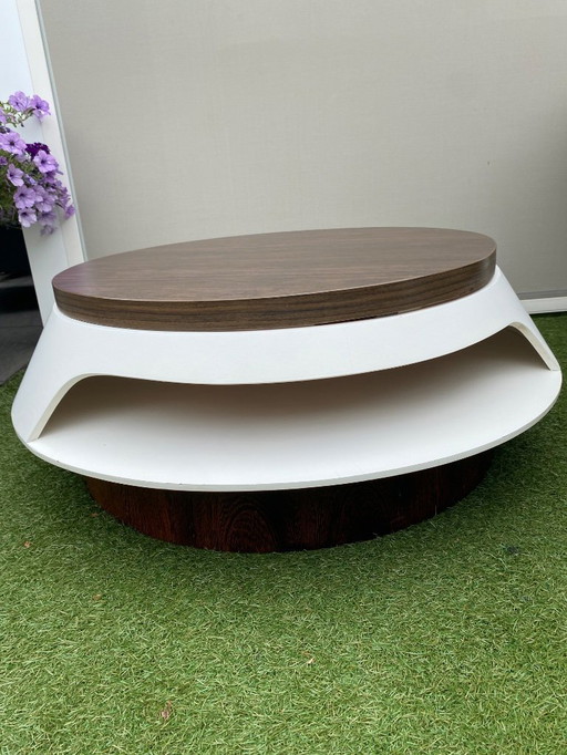 Space age design coffee table