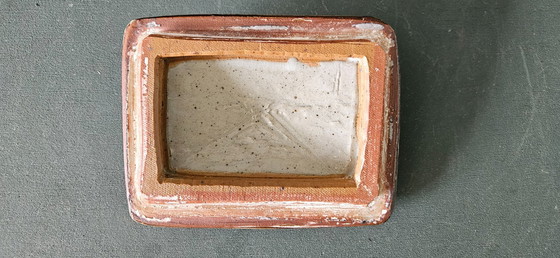 Image 1 of Jos Vulto (1953-2001) Rectangular ceramic lidded container