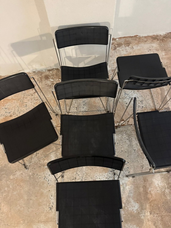 Image 1 of Set of 6 chairs V line Magis by Andries and Hiroko Van Onck