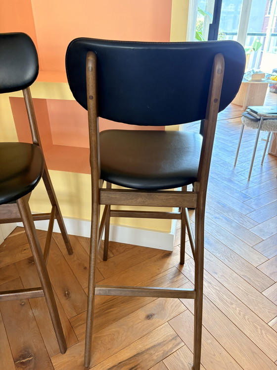 Sgabelli da bar ispirati al design di metà secolo – La Redoute, Wood, Skai (photo 4 of 5)