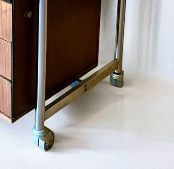 Image 1 of Vintage XXL Jules Wabbes Bureau – Le Mobilier Universel, België jaren 60