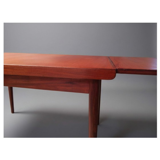 Image 1 of Vintage Fristho uitschuifbare eettafel in teak uit 1966