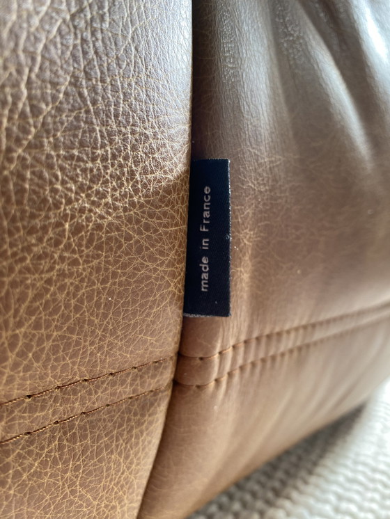 Image 1 of Ligne Roset - Togo - Sofá 3 plazas - Piel marrón coñac