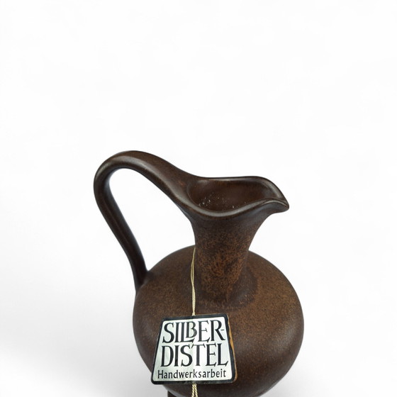 Image 1 of Silberdistel keramische vaas kan nr. 316-22 West-Duitsland Vintage