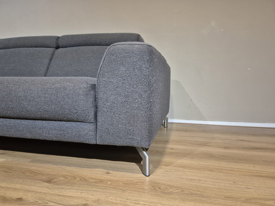 Image 1 of Xooon Ecksofa - Anthrazit - Stoff - Design - Kopfstützen