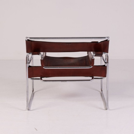 Image 1 of Poltrona - Sedia Wassily B3 di Marcel Breuer per Gavina