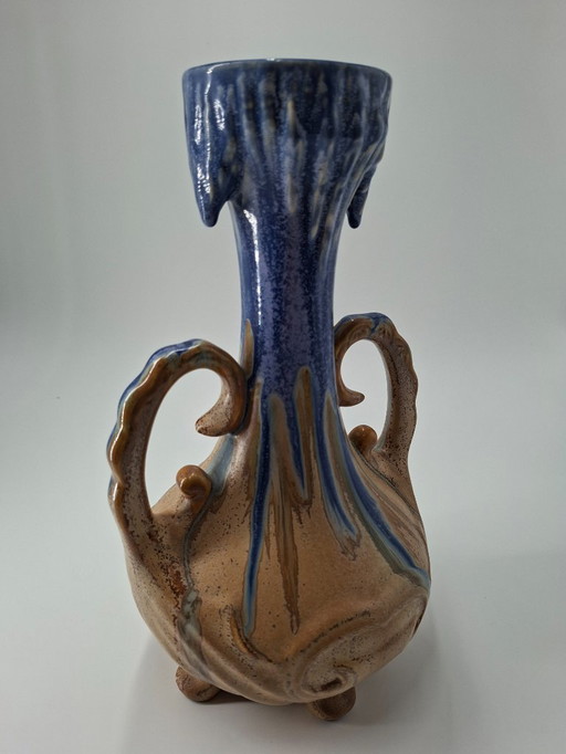 Art Nouveau ceramic vase