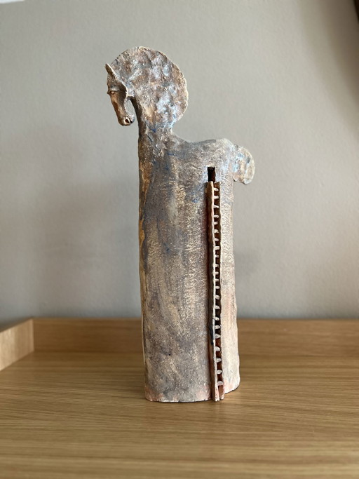 Cheval en céramique d'Arek Szwed