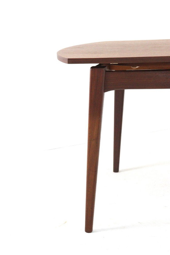 Image 1 of Louis van Teeffelen for Wébé round dining table 'Breda' vintage