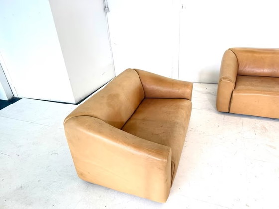 Image 1 of 2 x De Sede DS 47 Leather Sofa Couch Group Design Neck Desede