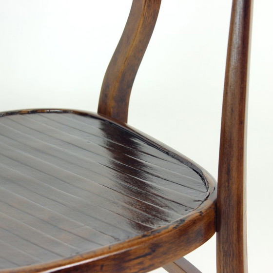 Image 1 of Sillón de madera curvada de Otto Wagner para Thonet n.º 6048, Austria, c. 1900