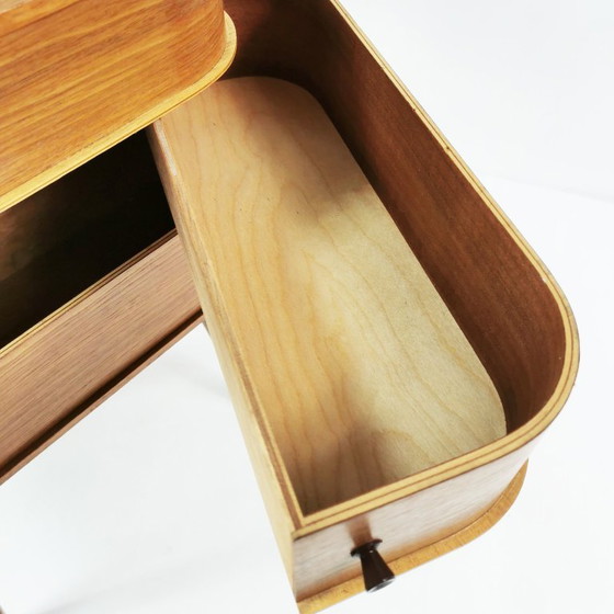 Mid-century teak sewing organizer, 1960s – Side tables, Wood (photo 12 of 15)