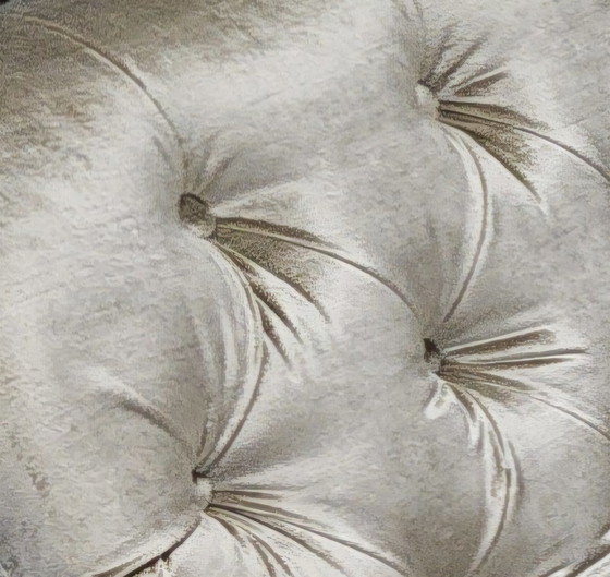 Image 1 of Eric Kuster style champagne corner sofa