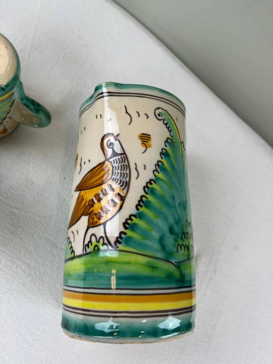 Verziertes Keramikgeschirr – Gläser & Karaffe, Porcelain (photo 8 of 9)