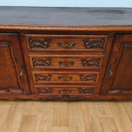 Image 1 of Vintage Louis XV wandkast buffetkast dressoir ladekast