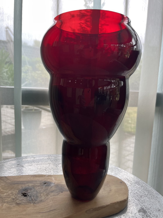 Tulppaani Vase XXL Höhe 30 cm – Riihimaen, Vasen, Glass (photo 8 of 8)